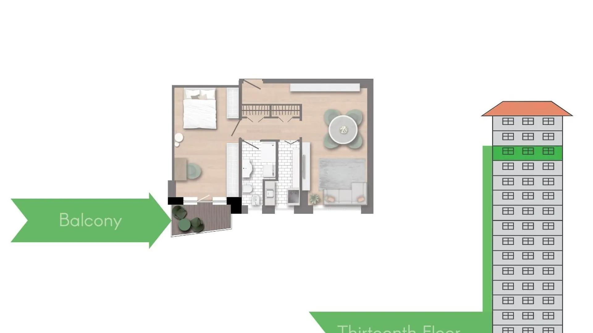 Biancamano 13Th Floor Skyline View Vith Balcony Apartment Milan